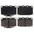 BKP331CH by BRAKE PRO - Brake Parts Inc Brake Pro OEQF Ceramic Disc Brake Pad Set