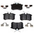 BKP340MH by BRAKE PRO - Brake Parts Inc Brake Pro OEQF Metallic Disc Brake Pad Set