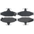 VXD413M by VORTEX - Brake Parts Inc Vortex Metallic Disc Brake Pad Set