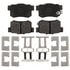 BKP536CH by BRAKE PRO - Brake Parts Inc Brake Pro OEQF Ceramic Disc Brake Pad Set