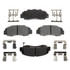 VXD503CH by VORTEX - Brake Parts Inc Vortex Ceramic Disc Brake Pad Set