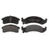 VXD505MH by VORTEX - Brake Parts Inc Vortex Metallic Disc Brake Pad Set