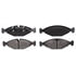 BKP640M by BRAKE PRO - Brake Parts Inc Brake Pro OEQF Metallic Disc Brake Pad Set