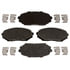 Vortex VXD525MH Disc Brake Pad Set Brake Parts Inc Vortex Metallic Disc Brake Pad Set