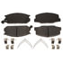 VXD527MH by VORTEX - Brake Parts Inc Vortex Metallic Disc Brake Pad Set