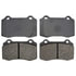 VXD592AM by VORTEX - Brake Parts Inc Vortex Metallic Disc Brake Pad Set