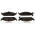 BKP650MH by BRAKE PRO - Brake Parts Inc Brake Pro OEQF Metallic Disc Brake Pad Set