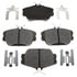 VXD598CH by VORTEX - Brake Parts Inc Vortex Ceramic Disc Brake Pad Set