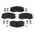 VXD602CH by VORTEX - Brake Parts Inc Vortex Ceramic Disc Brake Pad Set