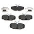 BKP610CH by BRAKE PRO - Brake Parts Inc Brake Pro OEQF Ceramic Disc Brake Pad Set