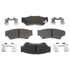 VXD556CH by VORTEX - Brake Parts Inc Vortex Ceramic Disc Brake Pad Set