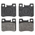 BKP620M by BRAKE PRO - Brake Parts Inc Brake Pro OEQF Metallic Disc Brake Pad Set
