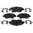 BKP621CH by BRAKE PRO - Brake Parts Inc Brake Pro OEQF Ceramic Disc Brake Pad Set