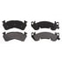 VXD614M by VORTEX - Brake Parts Inc Vortex Metallic Disc Brake Pad Set
