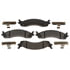 VXD655MH by VORTEX - Brake Parts Inc Vortex Metallic Disc Brake Pad Set