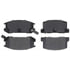 VXD657C by VORTEX - Brake Parts Inc Vortex Ceramic Disc Brake Pad Set