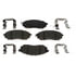 BKP888CH by BRAKE PRO - Brake Parts Inc Brake Pro OEQF Ceramic Disc Brake Pad Set