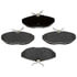 BKP806CH by BRAKE PRO - Brake Parts Inc Brake Pro OEQF Ceramic Disc Brake Pad Set