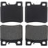 BKP427M by BRAKE PRO - Brake Parts Inc Brake Pro OEQF Metallic Disc Brake Pad Set