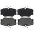 VXD423M by VORTEX - Brake Parts Inc Vortex Metallic Disc Brake Pad Set