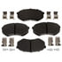 VXD433ACH by VORTEX - Brake Parts Inc Vortex Ceramic Disc Brake Pad Set