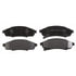 VXD376MH by VORTEX - Brake Parts Inc Vortex Metallic Disc Brake Pad Set