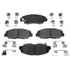 BKP465CH by BRAKE PRO - Brake Parts Inc Brake Pro OEQF Ceramic Disc Brake Pad Set