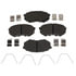 VXD389CH by VORTEX - Brake Parts Inc Vortex Ceramic Disc Brake Pad Set