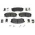 BKP606CH by BRAKE PRO - Brake Parts Inc Brake Pro OEQF Ceramic Disc Brake Pad Set