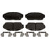 VXD409CH by VORTEX - Brake Parts Inc Vortex Ceramic Disc Brake Pad Set