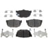 VXD323CH by VORTEX - Brake Parts Inc Vortex Ceramic Disc Brake Pad Set