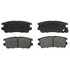 VXD567CH by VORTEX - Brake Parts Inc Vortex Ceramic Disc Brake Pad Set