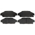 VXD496CH by VORTEX - Brake Parts Inc Vortex Ceramic Disc Brake Pad Set