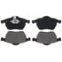 BKP736M by BRAKE PRO - Brake Parts Inc Brake Pro OEQF Metallic Disc Brake Pad Set