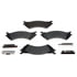 VXD802MH by VORTEX - Brake Parts Inc Vortex Metallic Disc Brake Pad Set