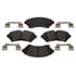 VXD753MH by VORTEX - Brake Parts Inc Vortex Metallic Disc Brake Pad Set