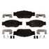 VXD805CH by VORTEX - Brake Parts Inc Vortex Ceramic Disc Brake Pad Set