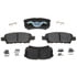 BKP1037CH by BRAKE PRO - Brake Parts Inc Brake Pro OEQF Ceramic Disc Brake Pad Set
