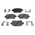 VXD822CH by VORTEX - Brake Parts Inc Vortex Ceramic Disc Brake Pad Set