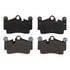 BKP978MH by BRAKE PRO - Brake Parts Inc Brake Pro OEQF Metallic Disc Brake Pad Set