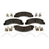 VXD824MH by VORTEX - Brake Parts Inc Vortex Metallic Disc Brake Pad Set