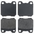 VXD709AM by VORTEX - Brake Parts Inc Vortex Metallic Disc Brake Pad Set