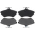 VXD780M by VORTEX - Brake Parts Inc Vortex Metallic Disc Brake Pad Set