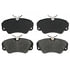 VXD720MH by VORTEX - Brake Parts Inc Vortex Metallic Disc Brake Pad Set