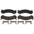 VXD784CH by VORTEX - Brake Parts Inc Vortex Ceramic Disc Brake Pad Set