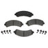 VXD726MH by VORTEX - Brake Parts Inc Vortex Metallic Disc Brake Pad Set
