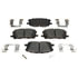 BKP1005MH by BRAKE PRO - Brake Parts Inc Brake Pro OEQF Metallic Disc Brake Pad Set