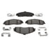 VXD731CH by VORTEX - Brake Parts Inc Vortex Ceramic Disc Brake Pad Set