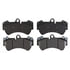 BKP1007MH by BRAKE PRO - Brake Parts Inc Brake Pro OEQF Metallic Disc Brake Pad Set