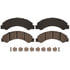 BKP825MH by BRAKE PRO - Brake Parts Inc Brake Pro OEQF Metallic Disc Brake Pad Set